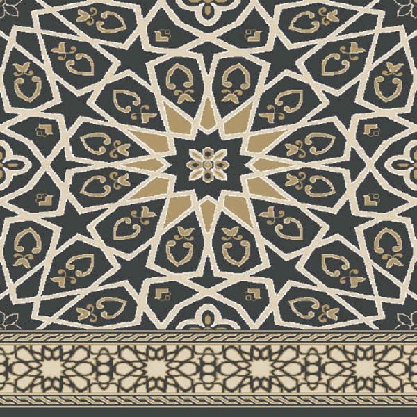 موكيت مساجد اليقين- رمادي	